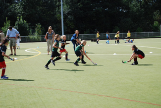 Die Mädchen D des 1. Hanauer THC